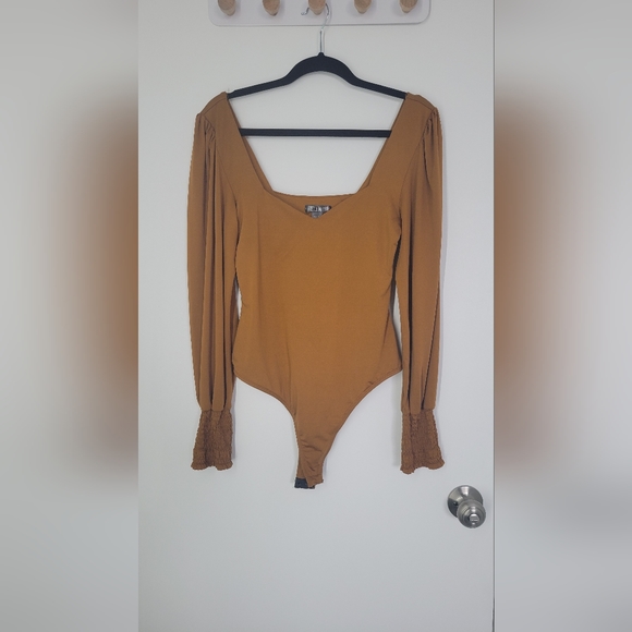 Mustard Body Suit - Picture 1 of 2